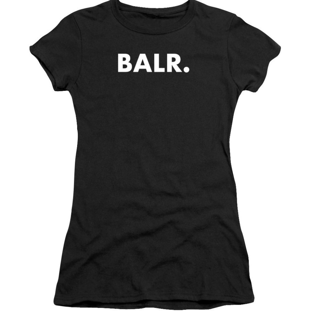 B.A.L.R. Black Short Sleeve T Shirt w White Logo